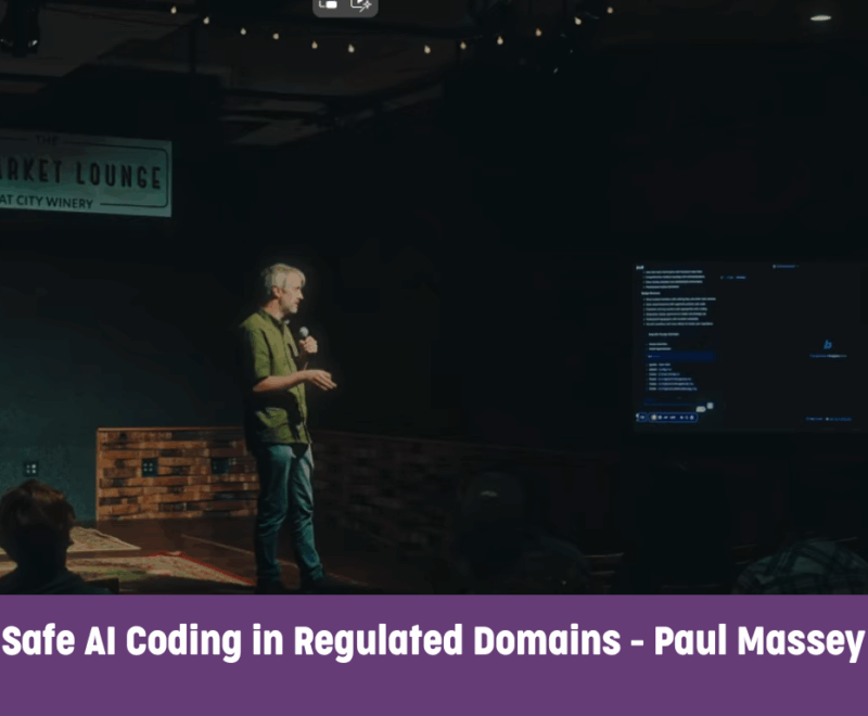 Paul Massey is giving a talk about AI